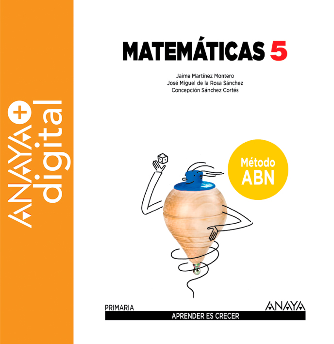 Matemáticas 5. Método ABN. Primaria. Anaya + digital