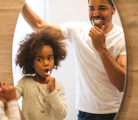 Cepillarse los dientes To brush teeth