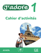 Book cover J'adore 1 – Cahier d’activités – A1