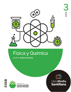 Book cover LM Alumnado Física y Química Ensayamos 3 ESO Construyendo nuevos mundos