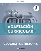 Book cover Geografía e Historia 3º ESO. Adaptación curricular digital inGENIOX. Comunidad de Madrid