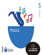 Book cover LDB Alumnado Música 5 Primaria Construyendo nuevos mundos