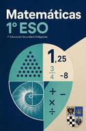 Book cover Matemáticas 1º ESO