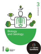 Book cover LM Student Biology and Geology 3 ESO New World Makers