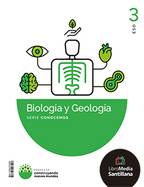 Book cover LM Docente Biología y Geología 3 ESO Conocemos Construyendo nuevos mundos