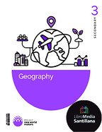 Book cover LM Student Geography 3 ESO New World Makers