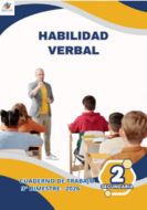 Book cover HABILIDAD VERBAL 2o. SECUNDARIA
