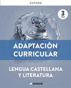 Book cover Lengua Castellana y Literatura 3º ESO. Adaptación curricular digital inGENIOX