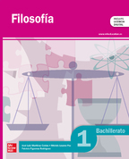 Book cover Filosofía 1º Bachillerato