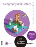 Book cover LM Student Geography and History 3 ESO New World Makers Madrid