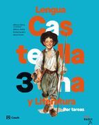 Book cover Lengua castellana y Literatura por tareas 3 ESO