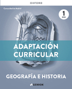Book cover Geografía e Historia 1º ESO. Adaptación curricular digital inGENIOX. Comunidad de Madrid