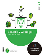 Book cover LM Alumnado Biología y Geología 3 ESO Analizamos Construyendo nuevos mundos