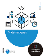 Book cover LM Alumnat Matemàtiques 1 ESO Construïm nous mons Voramar