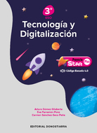 Book cover Tecnología y Digitalización 3º ESO – Proyecto STAR PLUS – Código Escuela 4.0