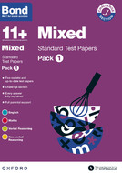 Bond 11+: Mixed Standard Test Papers - Pack 1