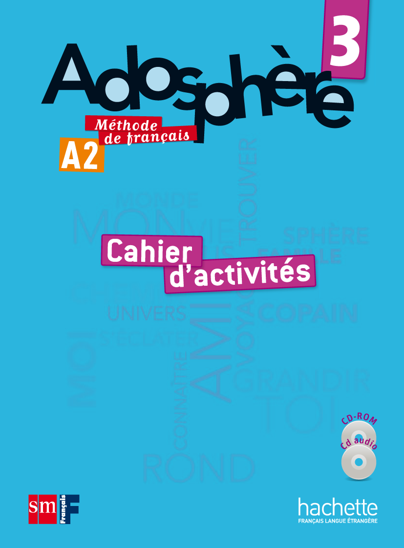 Book cover Adosphere 3 Cahier d'exercices