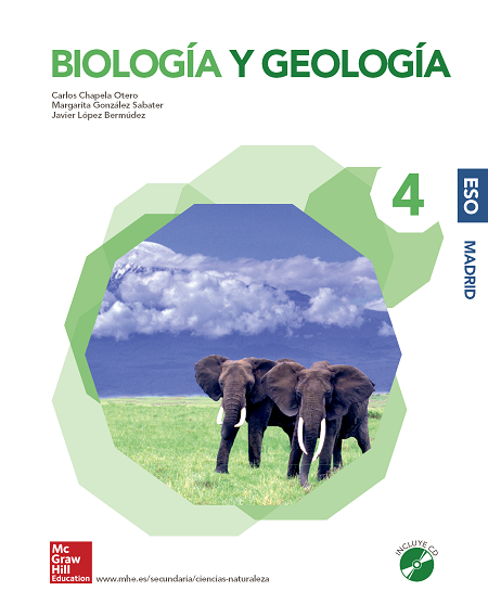 Book cover Biología y Geología 4º ESO (Madrid)