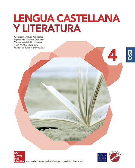 Book cover Lengua Castellana y Literatura 4º ESO