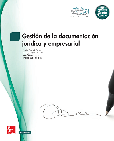 Gestión de la documentación jurídica y empresarial