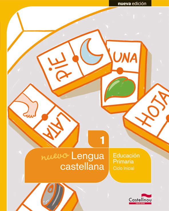 Book cover Lengua castellana 1º. EP