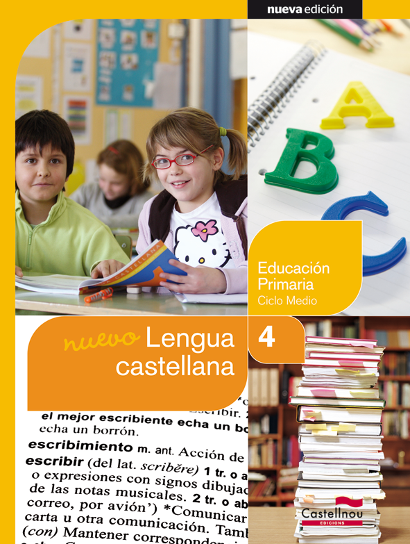 Book cover Lengua castellana 4º. EP