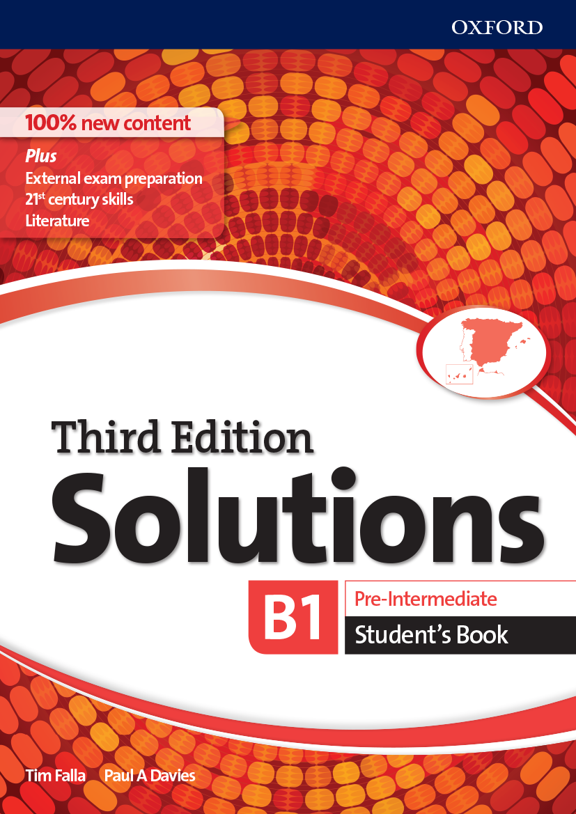 Solutions pre intermediate план урока
