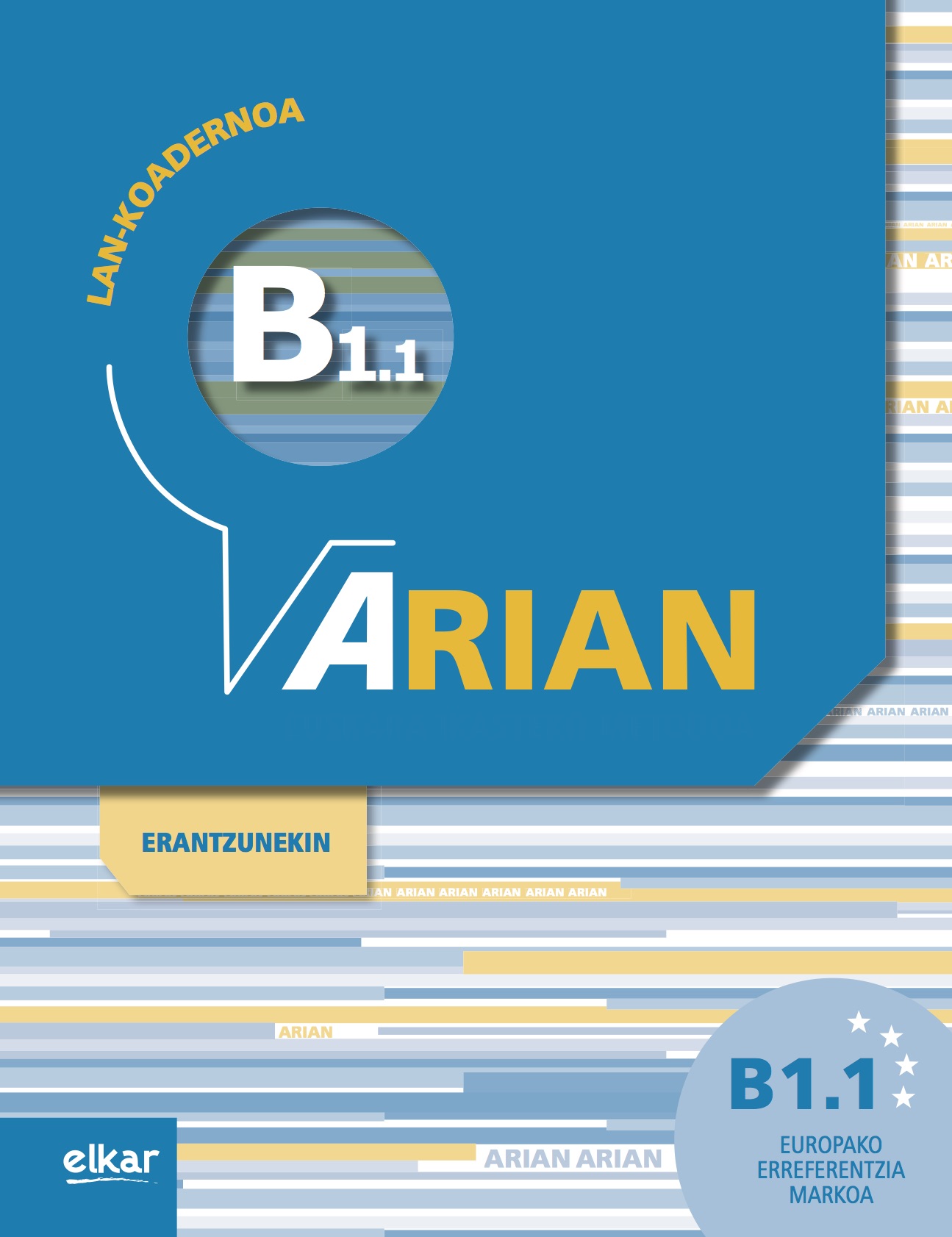 Book cover ARIAN B1.1 Lan-koadernoa