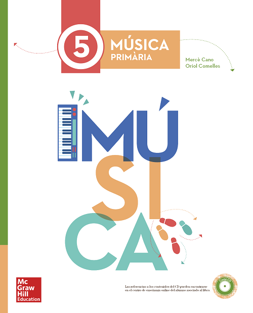 Book cover Música 5 Primària CAT