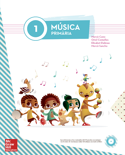Book cover Música 1º Primaria