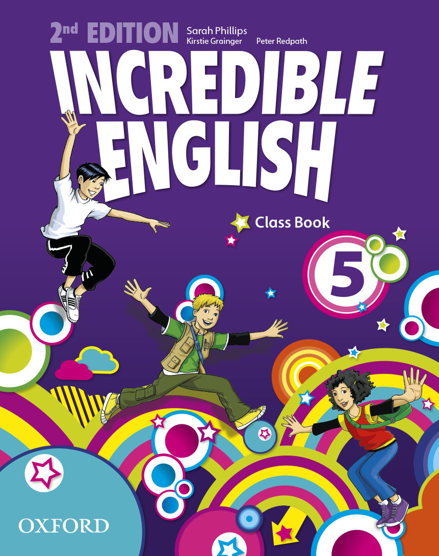 Portada del Libro Incredible English 2nd edition 5 Class Book