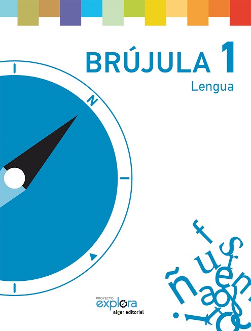Book cover Brújula 1. Lengua