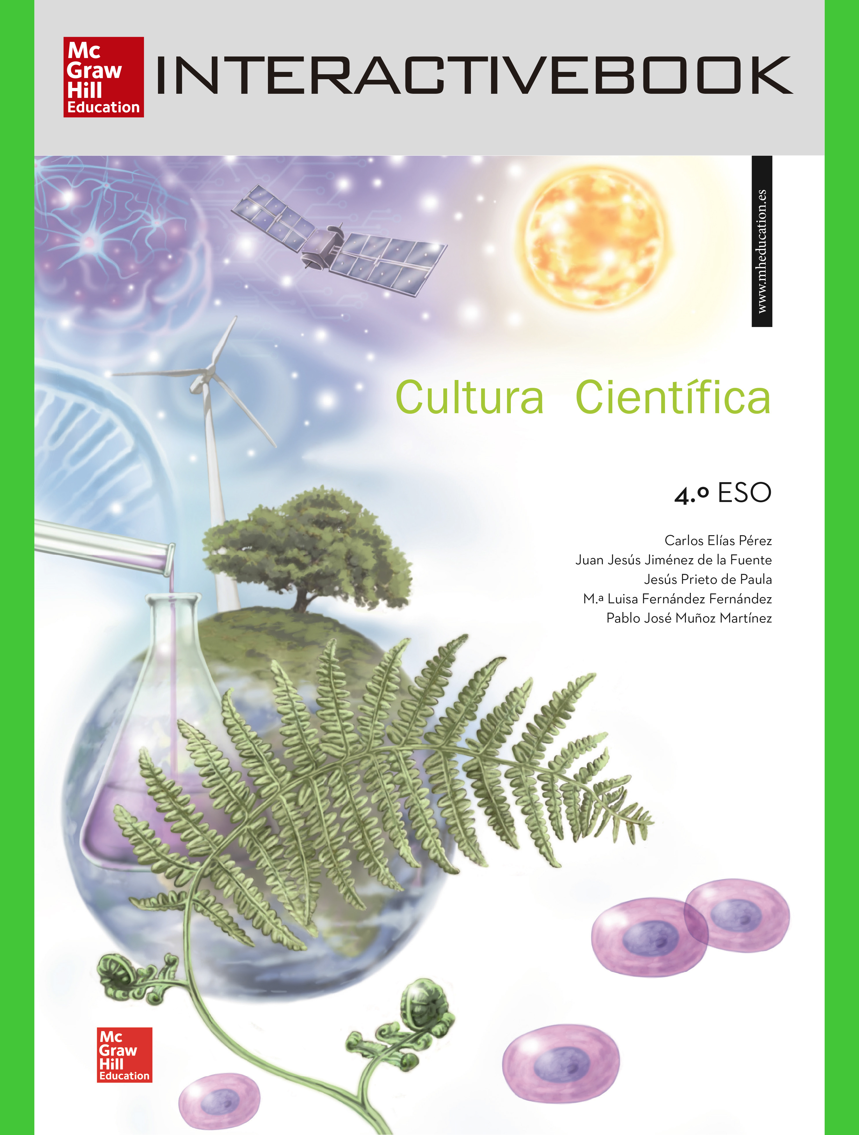Portada del Libro INTERACTIVEBOOK - Cultura Científica 4º ESO