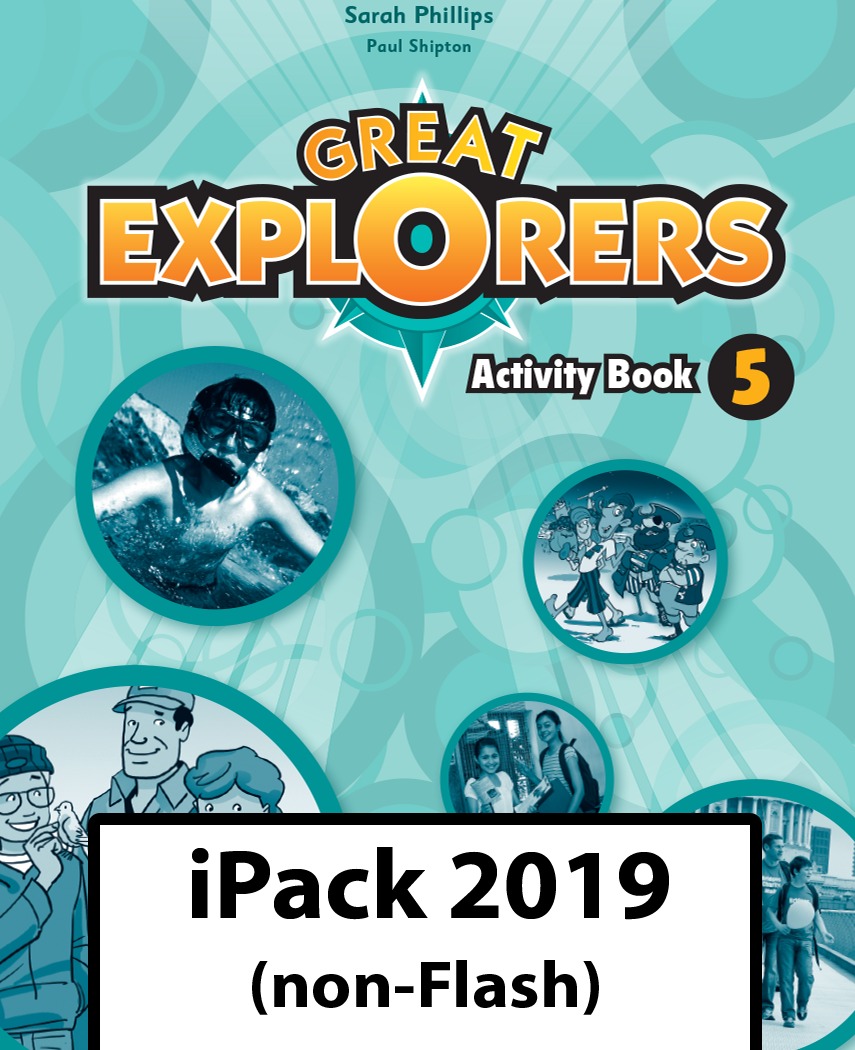 Book cover Great Explorers 5. Activity Book iPack (non-Flash)