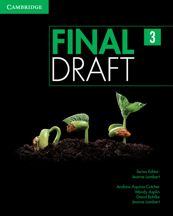 Book cover Final Draft Level 3