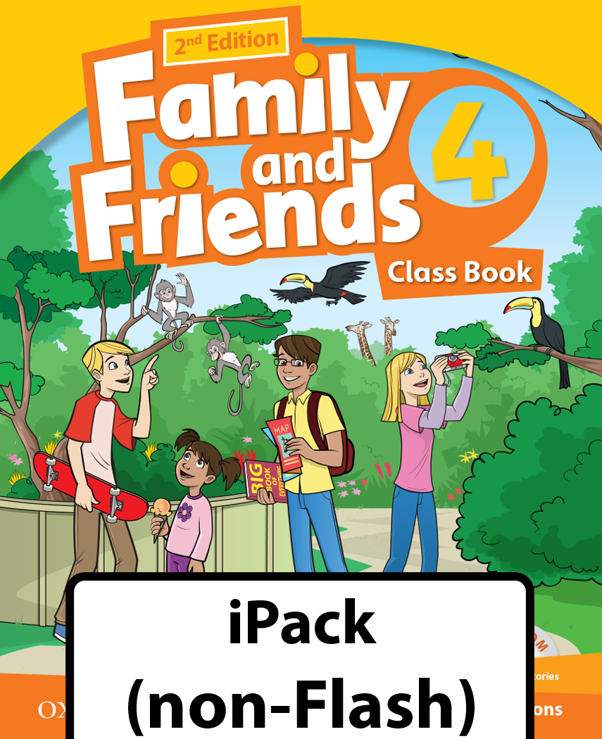 Family and Friends 4. Class Book iPack (non-Flash)