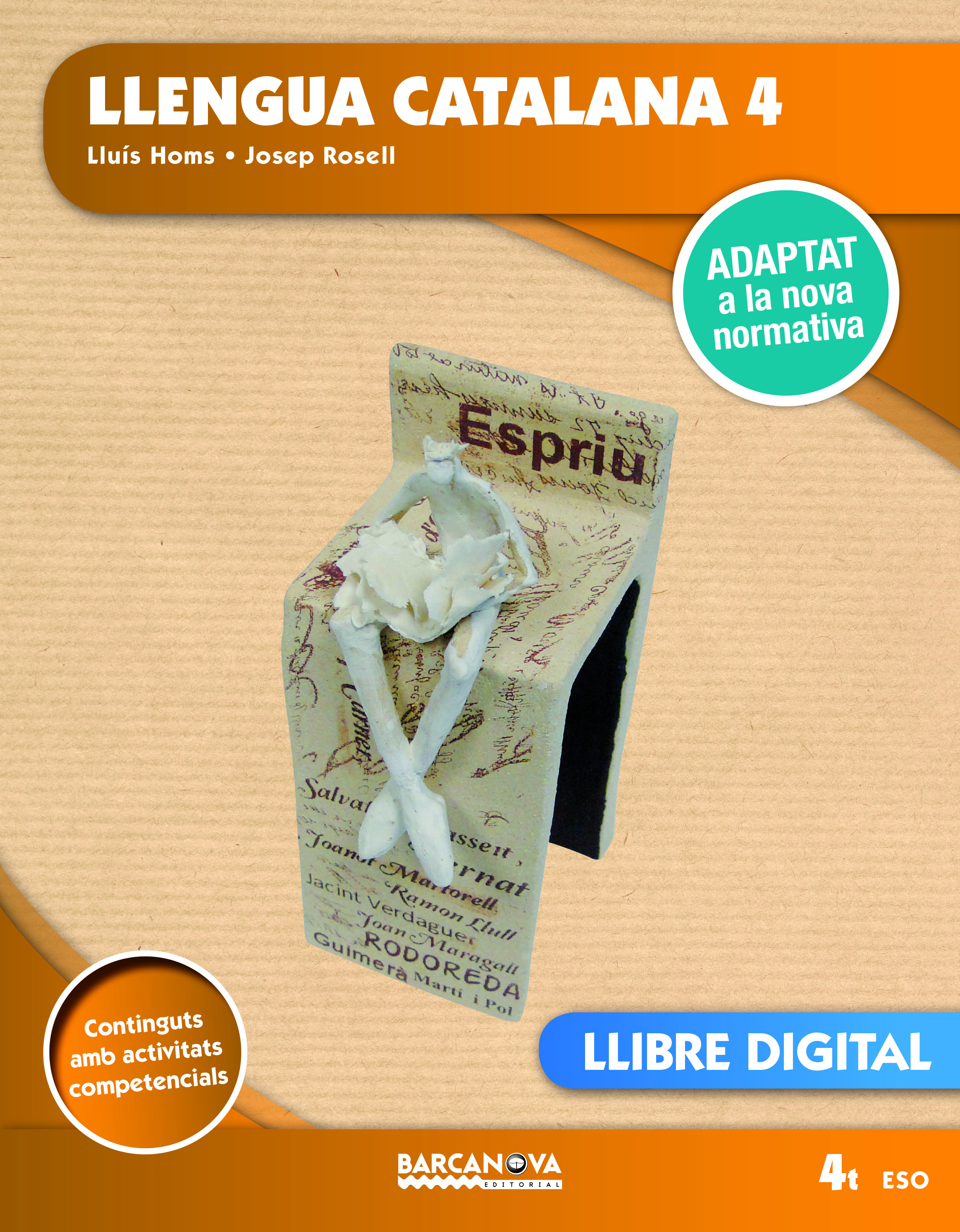 Book cover Llengua catalana. 4t ESO