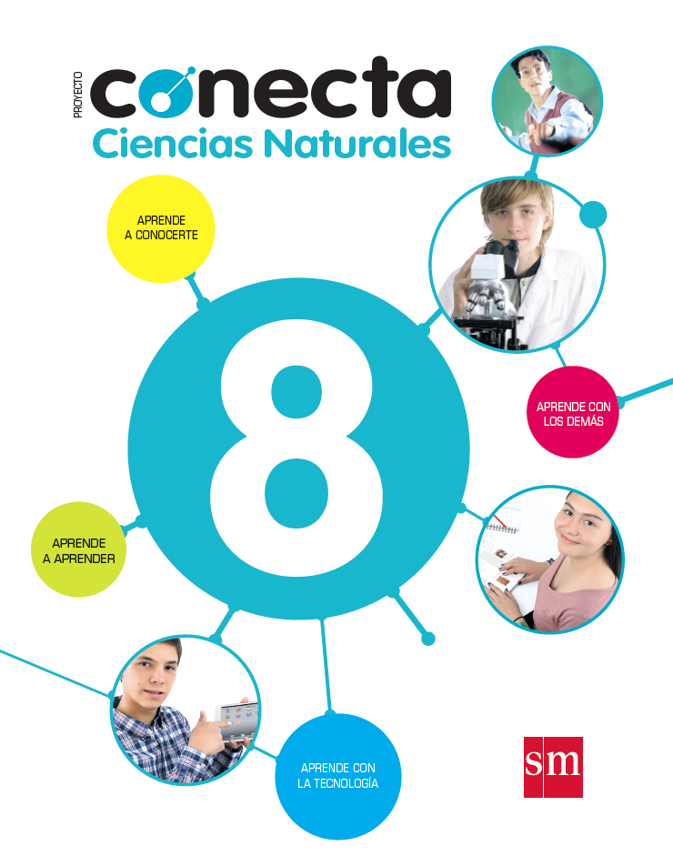 Book cover Conecta Ciencias Naturales 8