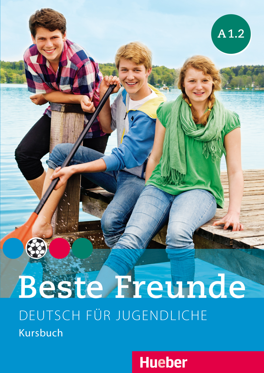 Book cover Beste Freunde A1.2 Kursbuch mit Audios und interaktiven Übungen