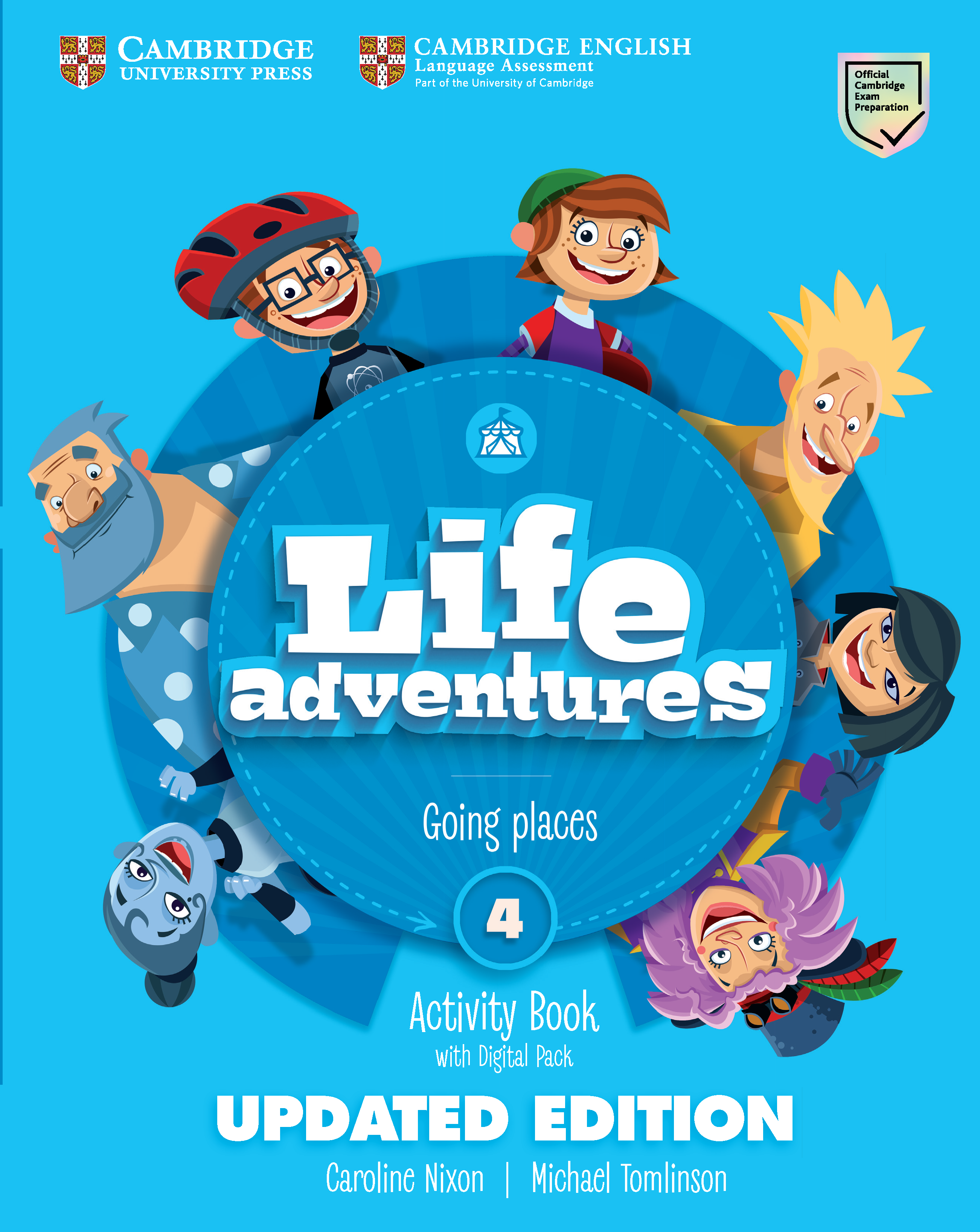 Book cover Life Adventures 4 Activity Book Updated Edition