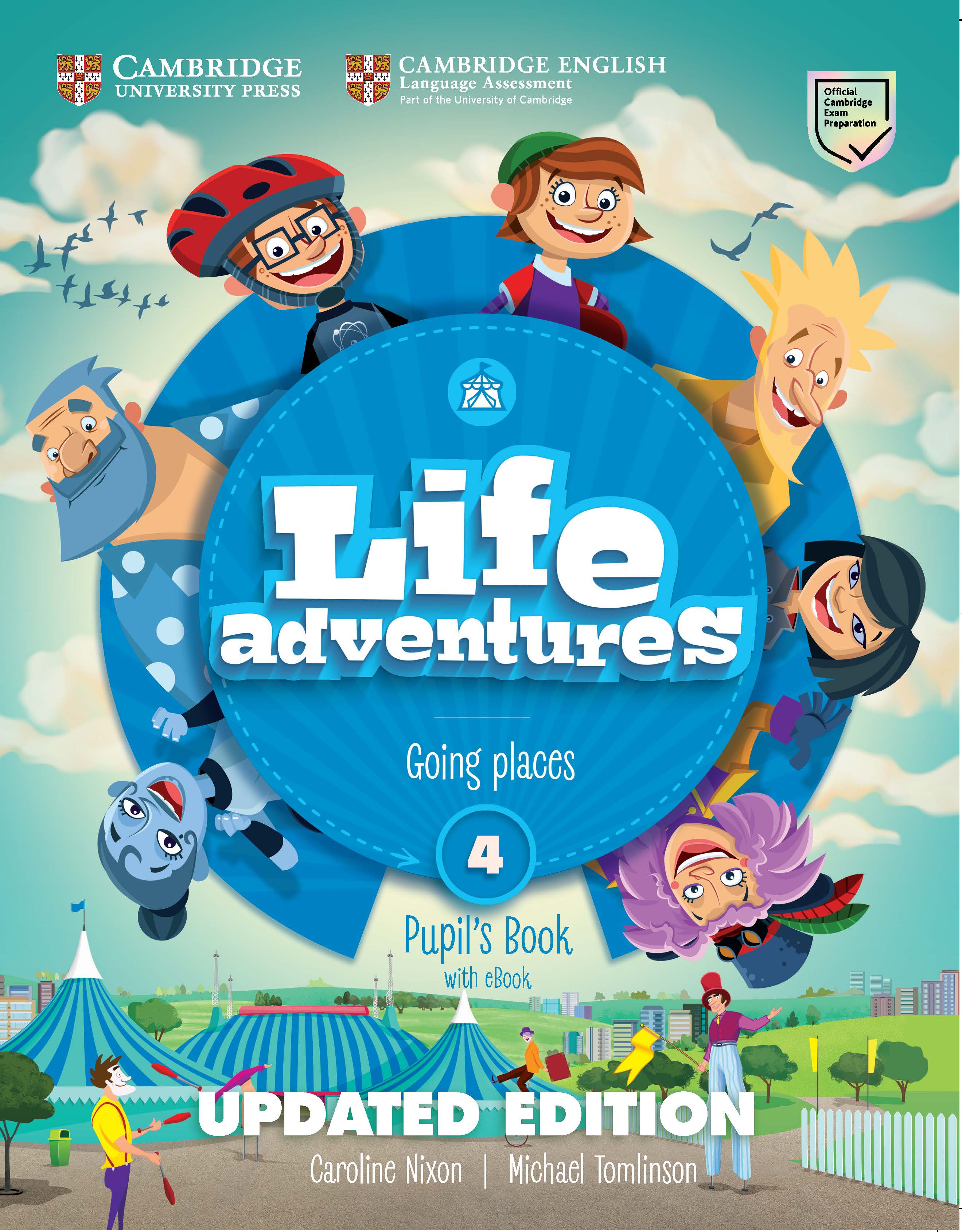Book cover Life Adventures 4 Pupil's Book Updated Edition