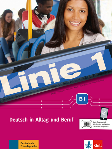 Book cover Linie 1 B1 Kurs- und Übungsbuch