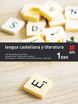 Book cover 1º ESO. Lengua castellana y literatura. Savia