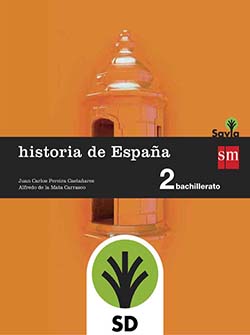 Book cover 2º BACH. Historia de España. Savia