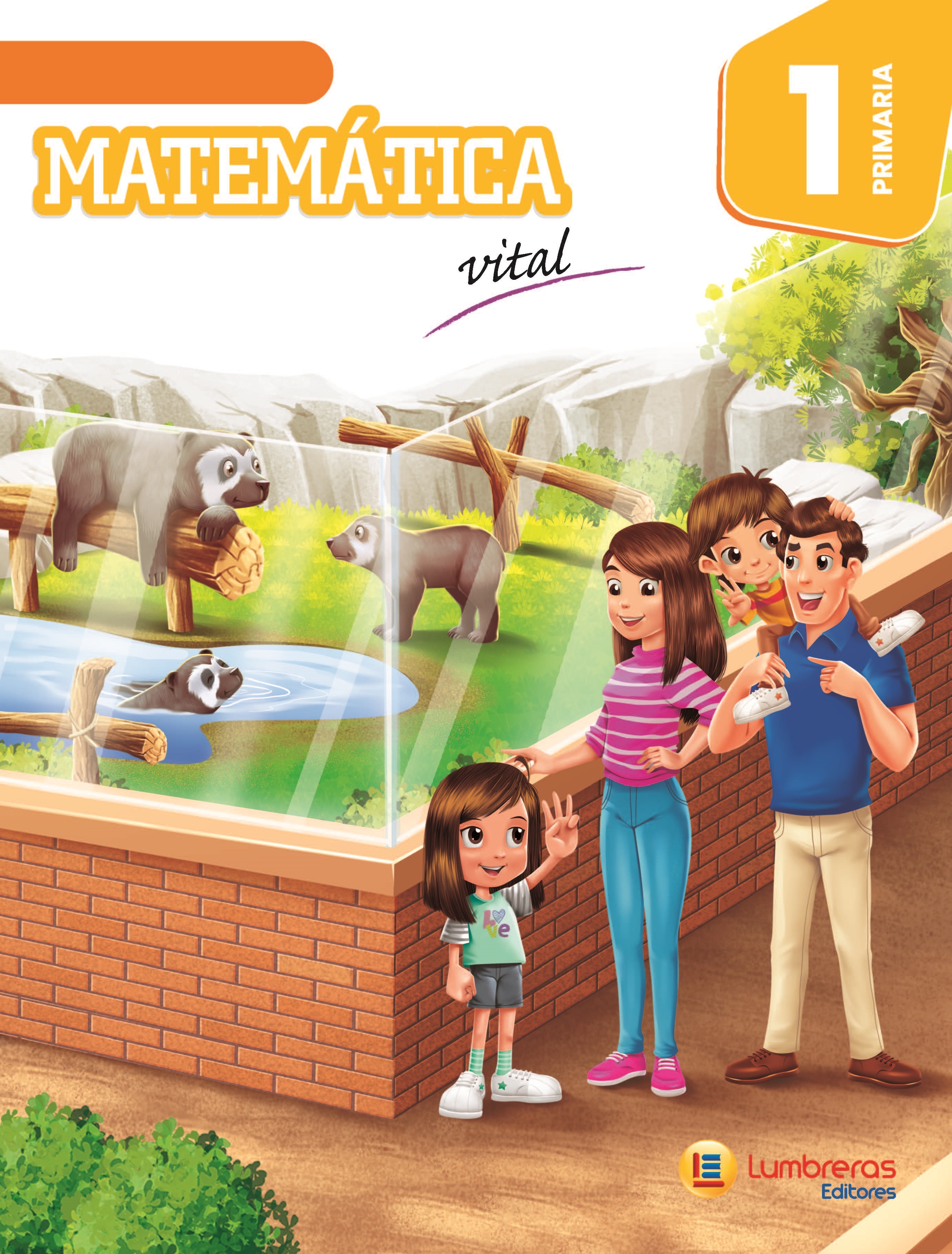 Book cover Matemática Vital 1. Primaria Pack