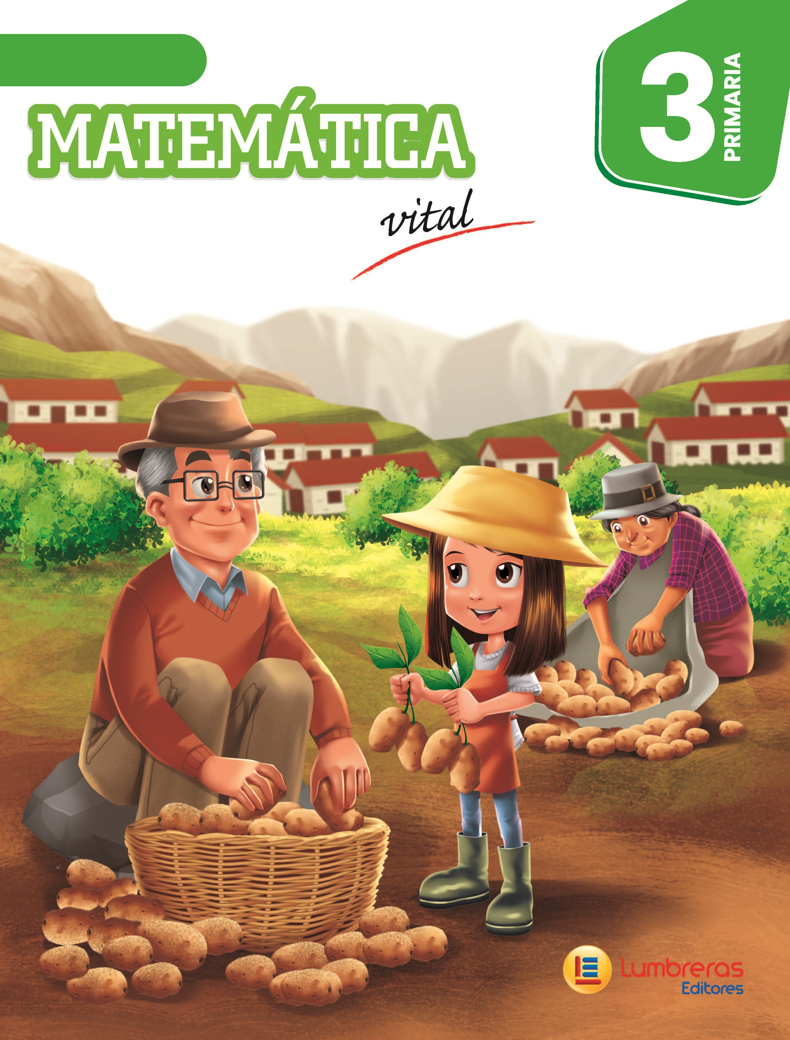 Book cover Matemática Vital 3. Primaria Pack