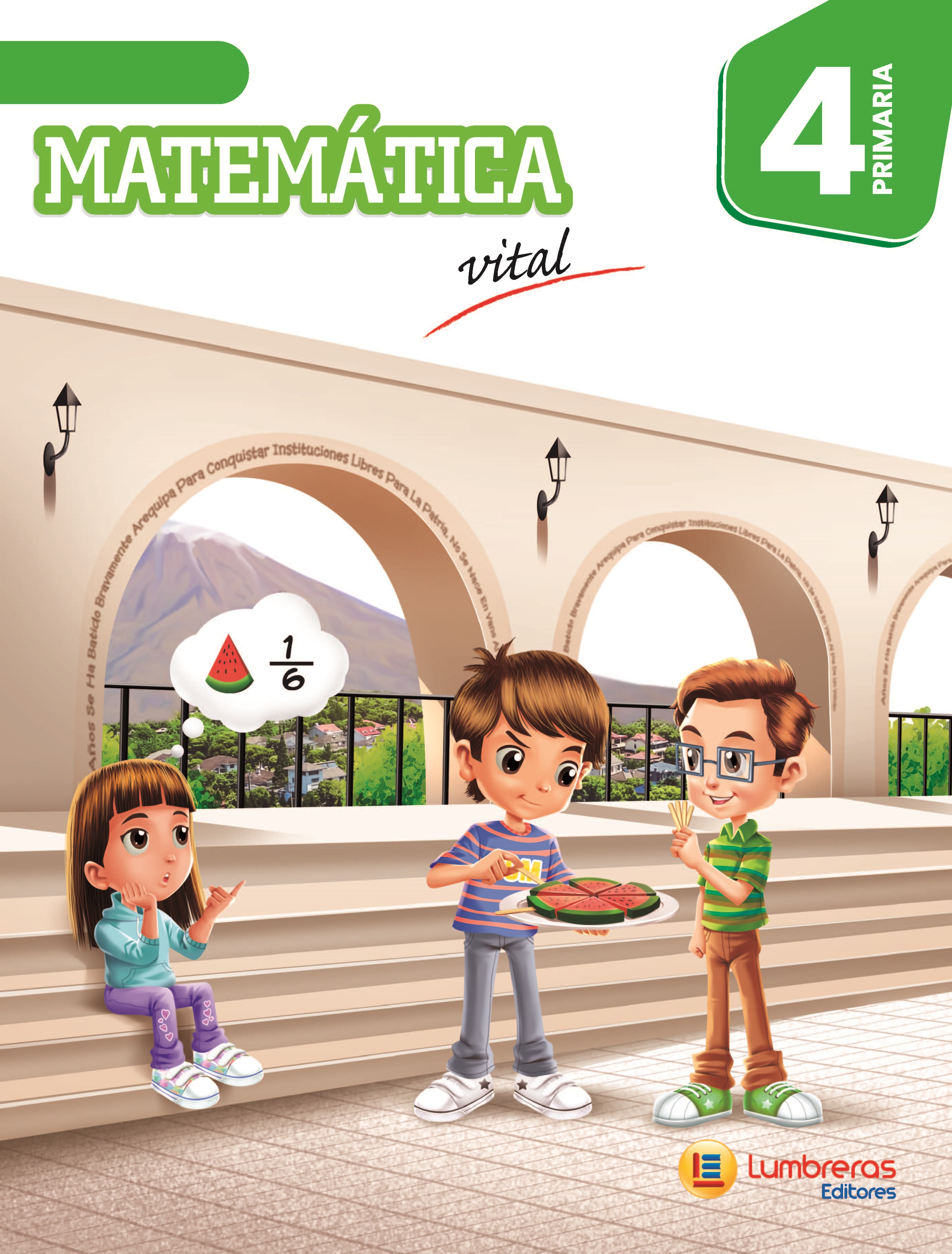 Book cover Matemática Vital 4. Primaria Pack