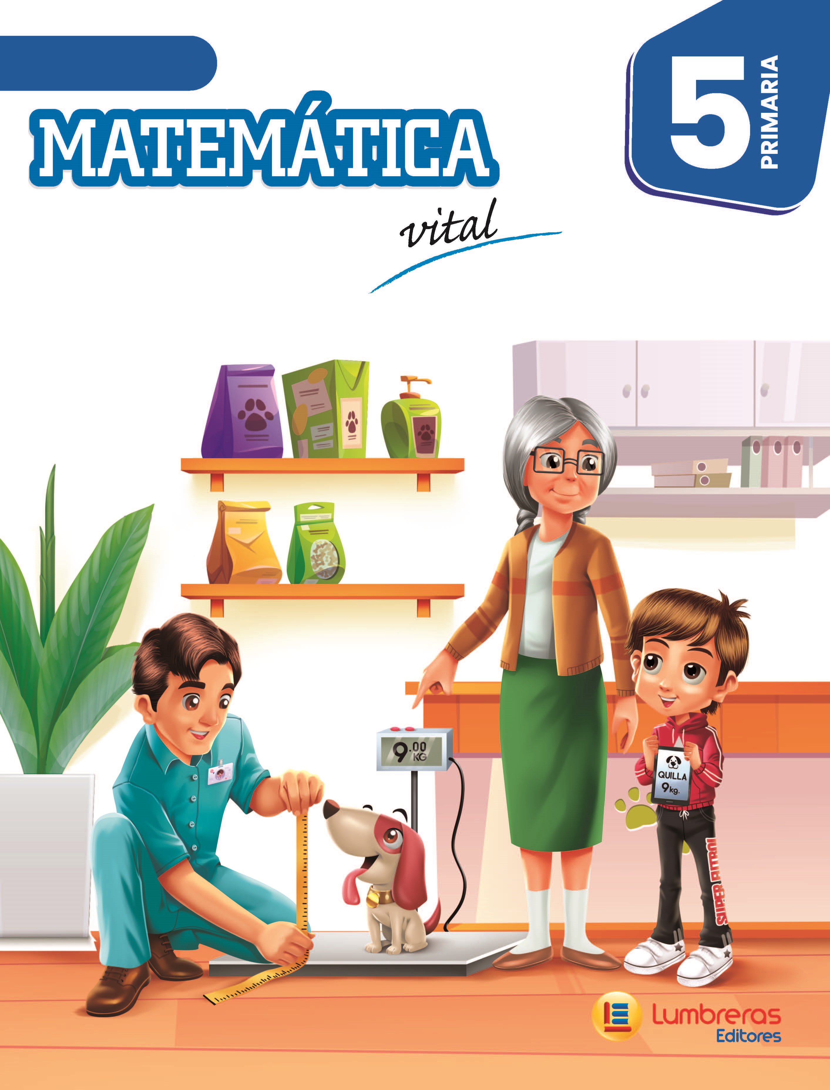 Book cover Matemática Vital 5. Primaria Pack