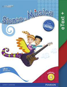 Book cover Siente la Música 4 eText +