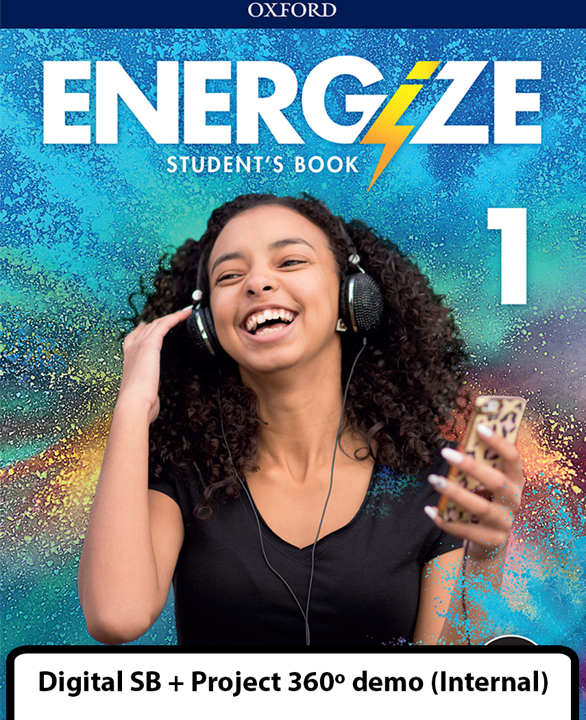 Book cover Energize Digital Student's Book 1 Demo